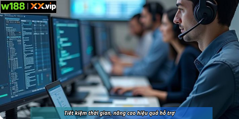 Tiết kiệm thời gian, nâng cao hiệu quả hỗ trợ