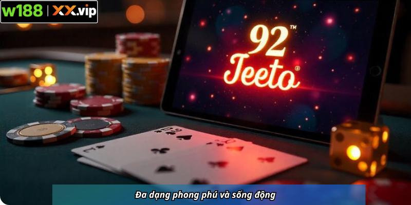 Đa dạng phong phú và sống động