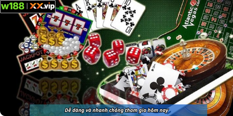 Dễ dàng và nhanh chóng tham gia hôm nay