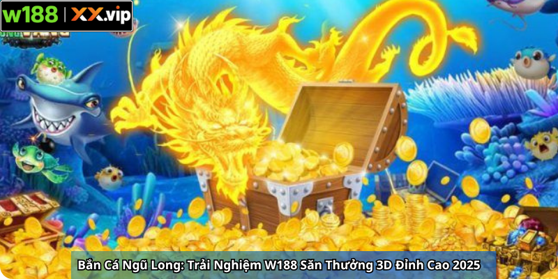Bắn Cá Ngũ Long: Trải Nghiệm W188 Săn Thưởng 3D Đỉnh Cao 2025