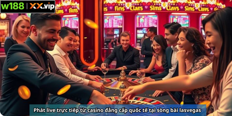 Phát live trực tiếp từ casino đẳng cấp quốc tế tại sòng bài lasvegas