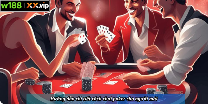 Hướng dẫn chi tiết cách chơi poker cho người mới